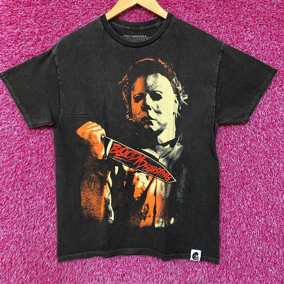 Bloody Disgusting John Carpenter's Halloween Micheal Myers T-Shirt Medium - Picture 1 of 5
